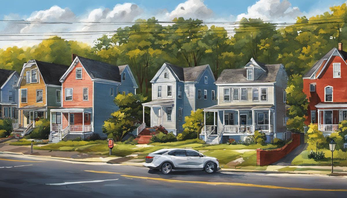 Illustration depicting the impact of COVID-19 on Maryland evictions.