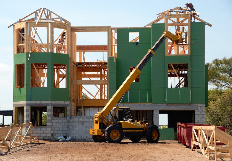 A professional property manager overlooking a well-maintained property with a satisfied tenant standing in front.