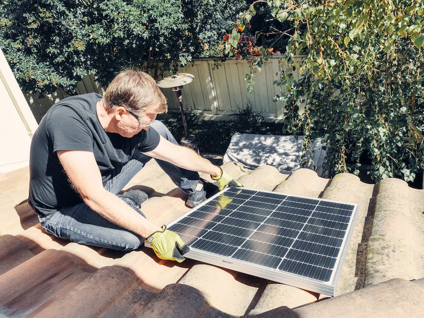 Illustration of a person holding a solar panel with dollar signs around it, symbolizing the costs and savings associated with solar panel installation